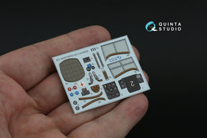 Intérieur coloré imprimé en 3D sur papier décalcomanie (ICM) Quinta Studio QD32215 I-153 1/32 – Bild 6