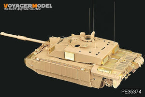 Maquette Voyager PE35374 Char de combat principal britannique Challenger 2 moderne (déserté) pour TAMIYA 35274 1/35 – immagine 15