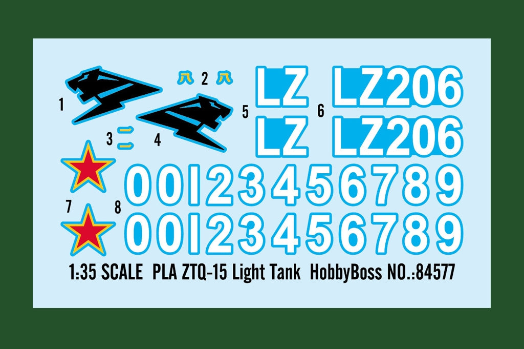 Hobby Boss 84577 PLA ZTQ-15 Char léger 1/35 – image 4