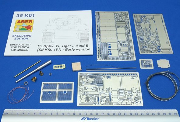 Aber 35K01 Char lourd allemand Pz. Kpfw. VI, Tigre I, Ausf. E (Sd.Kfz.181) - première version (1/35) – Bild 2