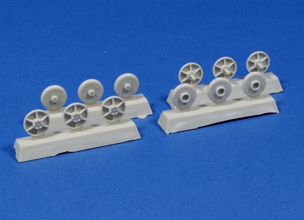 Galets de retour en acier Panzer Art RE35-127 pour StuG III (modèle C) 1/35 