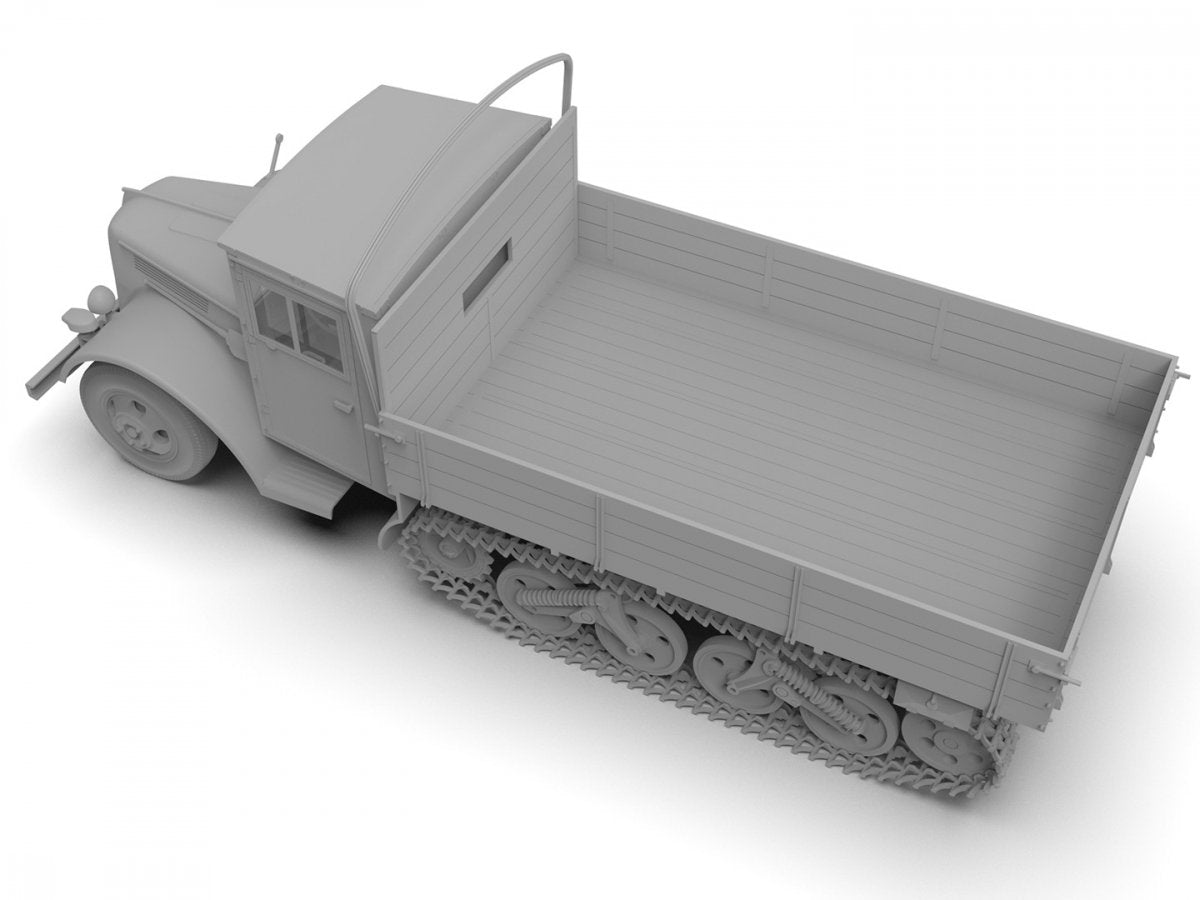 ICM 35410 V3000S/SSM Maultier &amp;#39;Einheitsfahrerhaus&amp;#39;, WWII German Truck 1/35 – zdjęcie 6