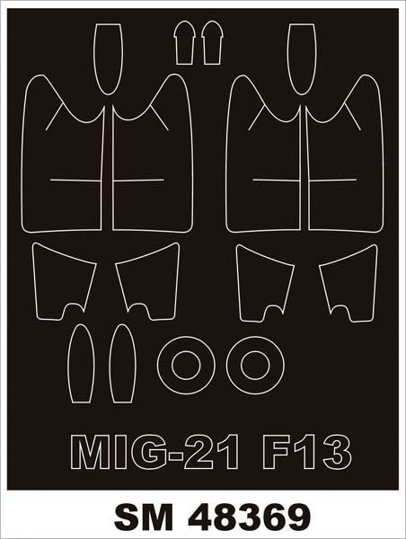 Montex SM48369 MiG-21F-13 TROMPETTE (1/48)