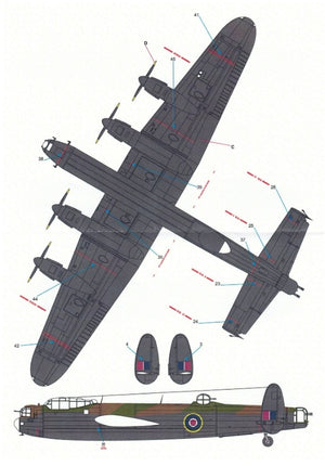 Techmod 72166 Avro Lancaster B Mk. I 1/72  – immagine 6
