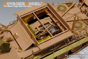 Modèle Voyager PE35970 Bergepanther Ausf.A allemand de la Seconde Guerre mondiale (type tardif, porte-outils Panther G) Base pour MENG SS-015 1/35 – image 19