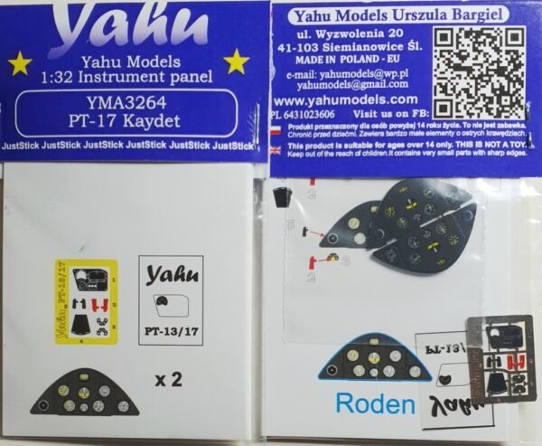 Yahu YMA3264 PT-17 Kaydet Roden 1/32