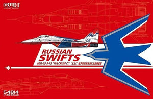 Maquette Great Wall Hobby S4814 Swifts russes MiG-29 9-13 Fulcrum-C 1/48