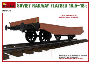 MiniArt 35303 Plateau ferroviaire soviétique 16,5-18t (1/35) – imagen 7