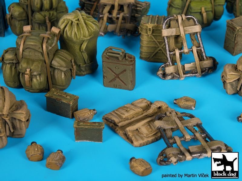 Black Dog T35164 US Army(Vietnam)equipment accessories set 1/35 – zdjęcie 2