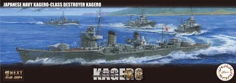 Fujimi 460451 Destroyer IJN de classe Kagero Kagero 1/350