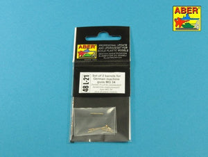 Aber 48L-21 Jeu de 2 canons pour mitrailleuses allemandes MG34 (1/48) – image 8