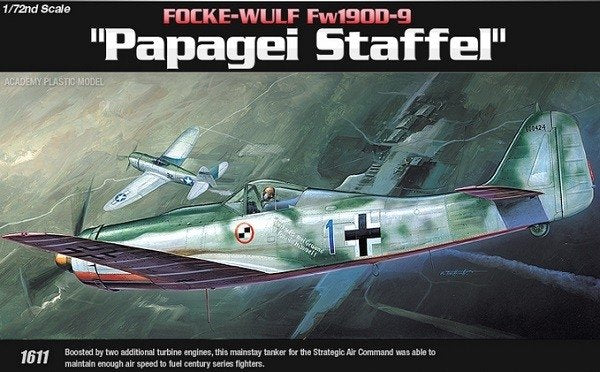 Académie 12439 FOCKE WULF FW190D-9 Papagei Staffel (1/72)