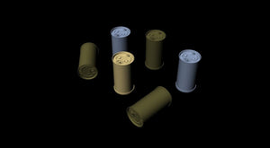 Panzer Art RE35-599 Baril de 50 l d&amp;#39;essence/d&amp;#39;huile de la Seconde Guerre mondiale (12 pièces) 1/35 – immagine 2