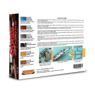 Coffret de peinture acrylique Lifecolor CS26 « Armes à feu » (6 x 22 ml) – immagine 2