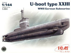 ICM S004 U-Boot type XXIII Sous-marin allemand de la Seconde Guerre mondiale 1/144