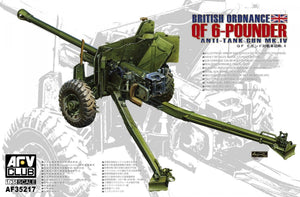 AFV Club 35217 Canon antichar britannique Mk.4 6pdr (1/35)