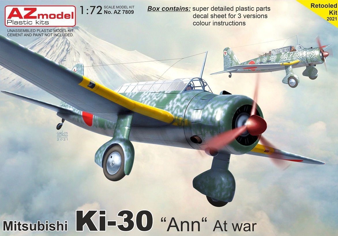 AZ Modèle AZ7809 Ki-30 Ann « En guerre » 1/72