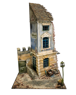 RT-Diorama 35025 Socle de diorama : Maison de ville allemande 1/35 – immagine 2
