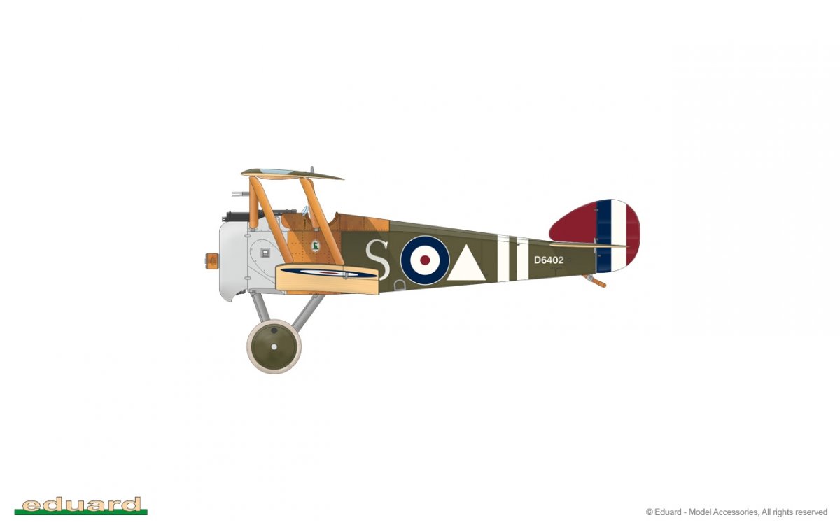 Eduard 8486 Sopwith F.1 Camel (Clerget) 1/48 – Bild 12