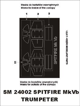 Montex SM24002 Spitfire Mk VB TROMPETTE