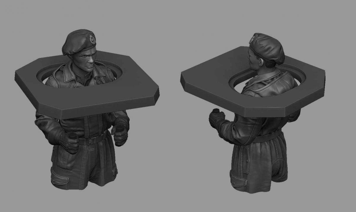Ensemble de costumes Pixie pour chars britanniques Panzer Art FI35-212, échelle 1/35 – image 4