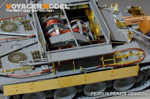 Maquette Voyager PE35979 Bergepanther Ausf.A allemand de la Seconde Guerre mondiale (type ancien, porte-outils Panther A) - Base pour TAKOM 2101 au 1/35 – Bild 11