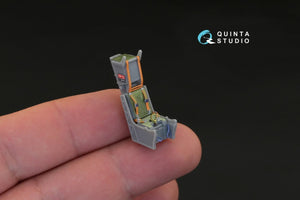 Intérieur imprimé en 3D et coloré sur papier décalcomanie Quinta Studio QD48101 EMB-314 Super Tucano (pour kit HobbyBoss) 1/48 – Bild 11