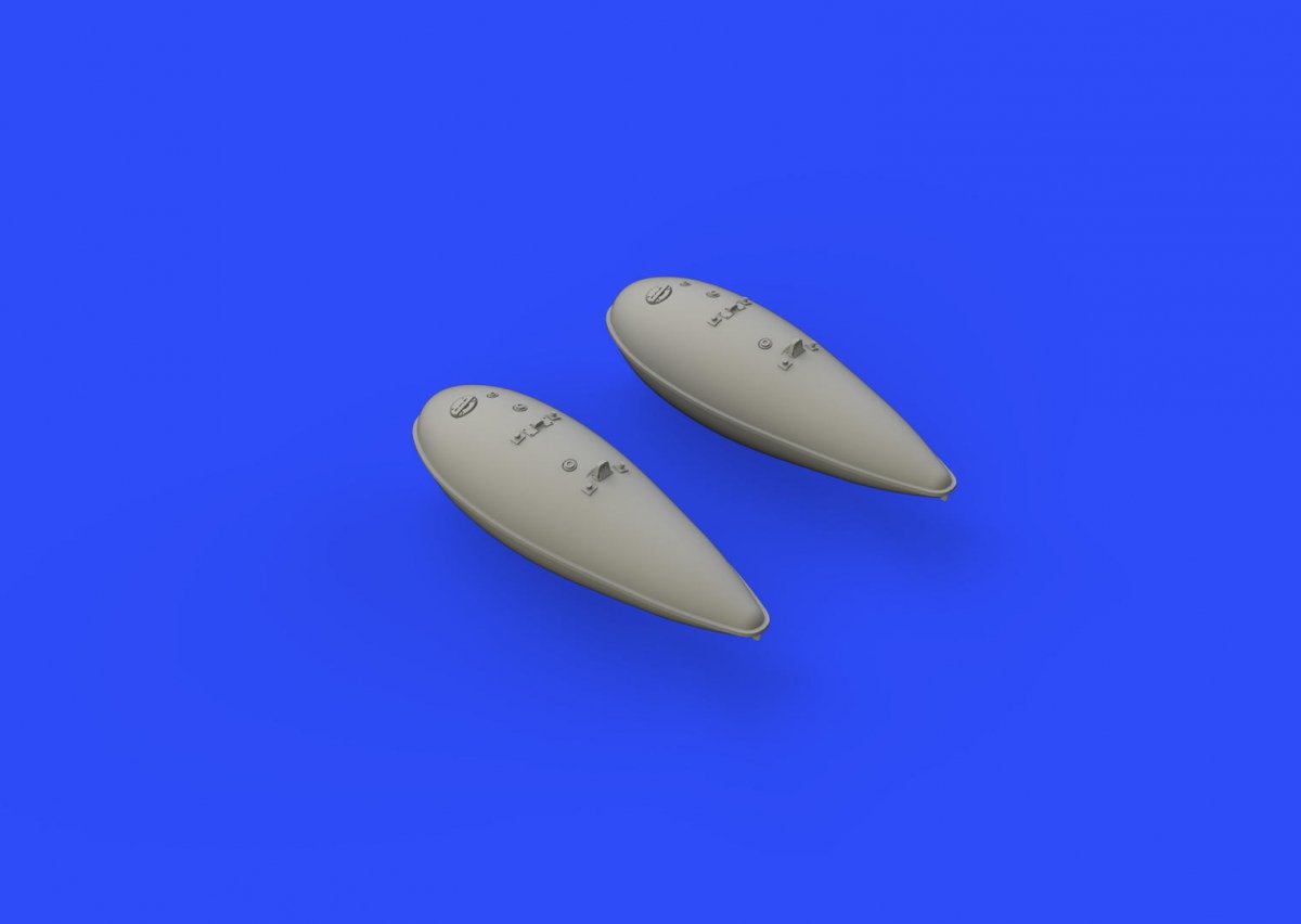 Réservoirs de carburant Eduard 648349 P-51D 75 gal AIRFIX 1/48 – imagen 2