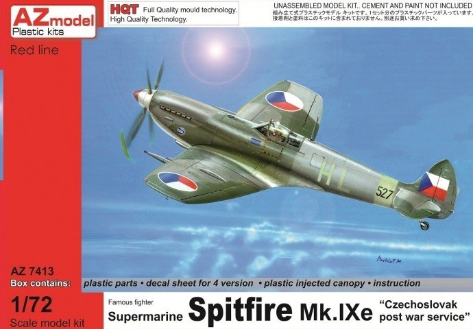 AZ Modèle AZ7413 Supermarine Spitfire Mk.IXe (1/72)
