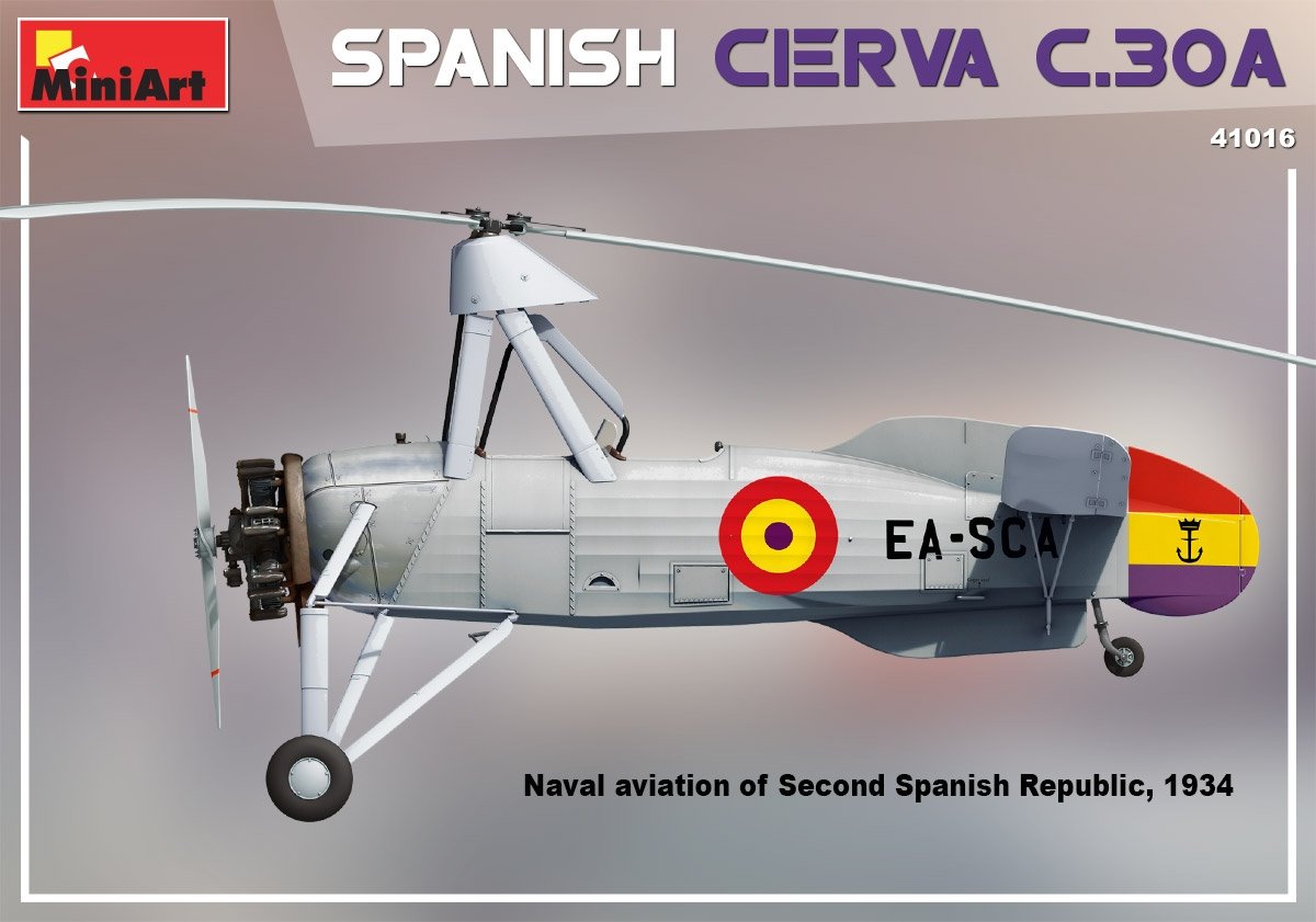 Miniart 41016 Espagnol Cierva C.30A 1/35 – Bild 3