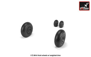 Armory Models AW72058 Mil Mi-6 Roues à crochet avec pneus lestés 1/72 – image 4