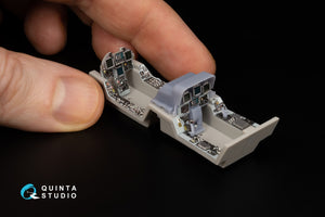 Quinta Studio QDS+48347 FA-18D tardif Intérieur coloré imprimé en 3D sur papier décalcomanie (Hasegawa) (avec pièces en résine imprimées en 3D) (Petite version) 1/48 – immagine 10