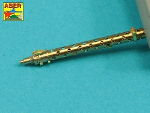 Aber 16L-17 Zestaw 2 luf do MG13 używanych w niemieckim czołgu Pz.Kpfw. I, Ausf.A wczesny do 1938r. / Set of 2 barrels for guns MG13 (long) used in German light tank Pz.Kpfw. I, Ausf.A early to 1938 1/16 – zdjęcie 6