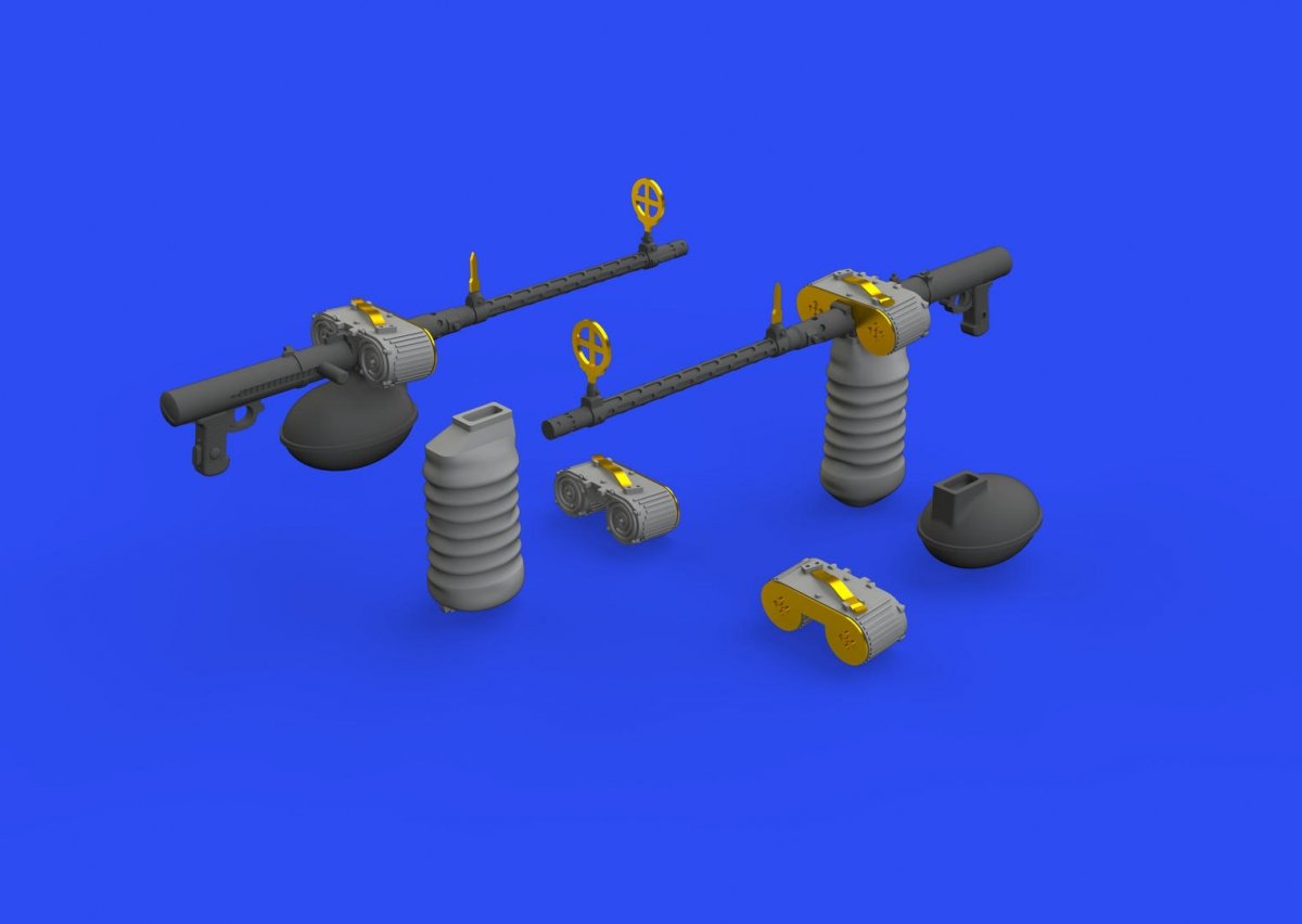 Eduard 648609 Pour canons de bombardier 17Z EDUARD/ICM 1/48  – image 2