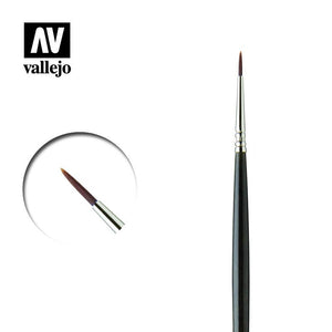 Vallejo RK25200 Meilleur sable Kolinsky Tajmyr (Marta Kolinsky Tajmyr) NO. 2/0