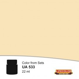 Peinture Lifecolor UA533 Sable de l&amp;#39;Armée de l&amp;#39;Air Italienne - FS33594 - 22 ml
