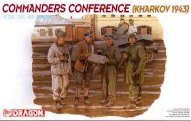 Conférence des commandants Dragon 6144 (1/35)