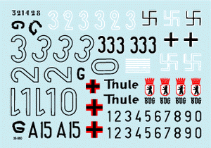 Star Decals 35-980 Berlin 2. Chars et tramways dans la capitale 1/35 – immagine 3