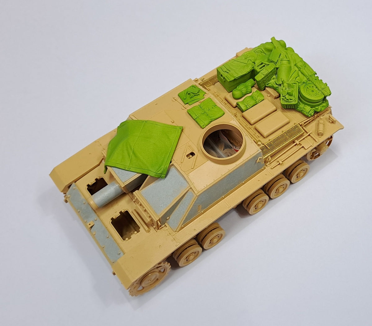 Eureka XXL ER-3573 Kit de rangement pour Sturmgeschütz III Ausf.G (Das Werk, Dragon, MiniArt, RFM, Takom) 1/35 – Bild 7