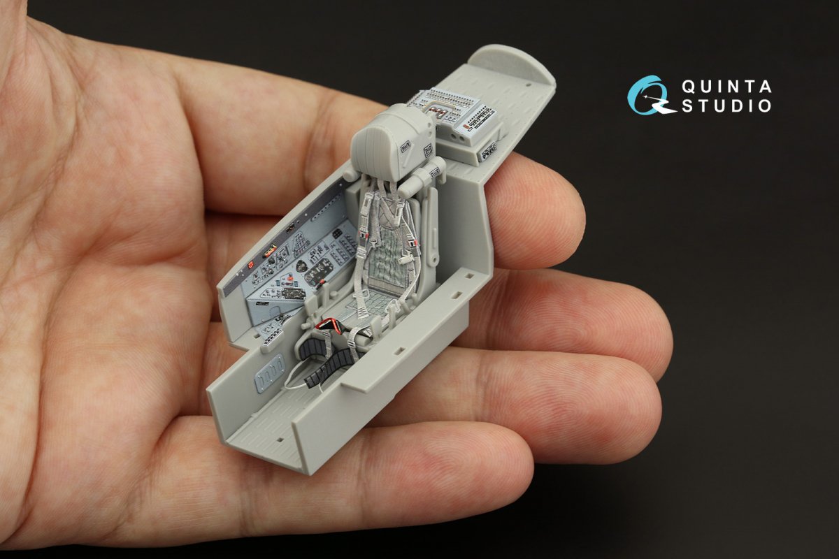 Intérieur imprimé en 3D et coloré sur papier décalcomanie (Trumpeter) Quinta Studio QD32142 MiG-29 9-13 Fulcrum C 1/32 – image 5