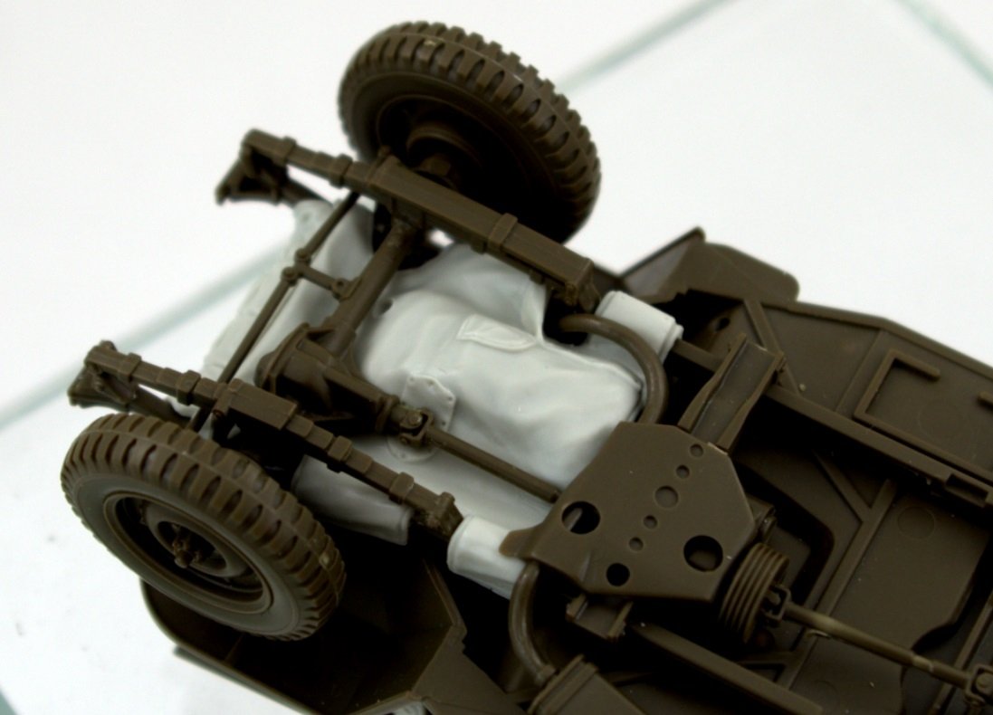 Panzer Art RE35-713 Willys “Jeep” winter canvas cover 1/35 – zdjęcie 3