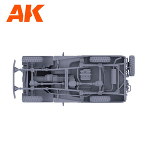 AK Interactive AK35001 FJ43 SUV AVEC TOIT RIGIDE 1/35 – Bild 11