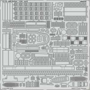 Eduard 53210 HMS Belfast TRUMPETER 1/350  – image 2
