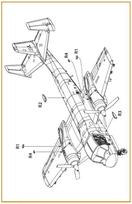 Clear Prop! CPA72048 OV-1 A/B/C/D Prises d&amp;#39;air Mohawk pour kit CP 1/72 – image 3