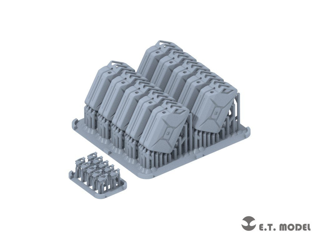 Ensemble de bidons d&amp;#39;essence israéliens ET Model P35-304 de 20 L (impression 3D) à l&amp;#39;échelle 1/35 – imagen 4