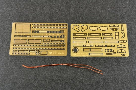 Trumpeter 09555 Char de combat principal russe T-72B1 (avec blindage réactif Kontakt-1) (1/35)  – image 14