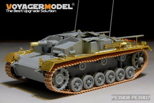 Voyager modèle PE35837 garde-boue allemand StuG.III Ausf.E de la seconde guerre mondiale pour DRAGON 6688 1/35 – imagen 3