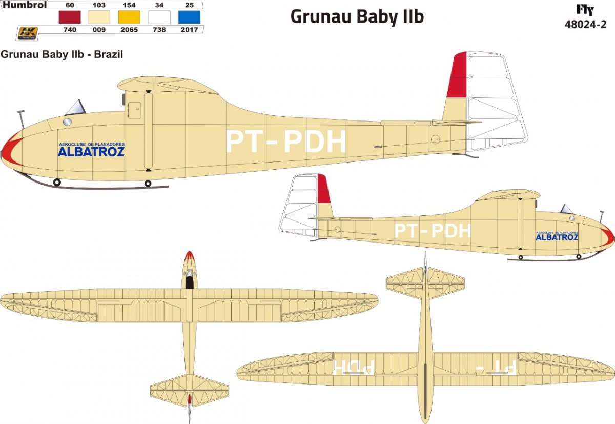 Fly 48024 Grunau Baby IIB Brésil vol. 1.2 1/48 – Bild 5