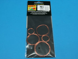 Jeu de fils Aber ADZ-01 (diamètre 0,2 ; 0,3 ; 0,4 ; 0,5 ; 0,6 mm, longueur 1 m chacun)  – image 3