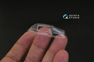 Verrière transparente thermoformée Quinta Studio QC48015 La-9/11 (pour kit ARK) 1/48 – image 3